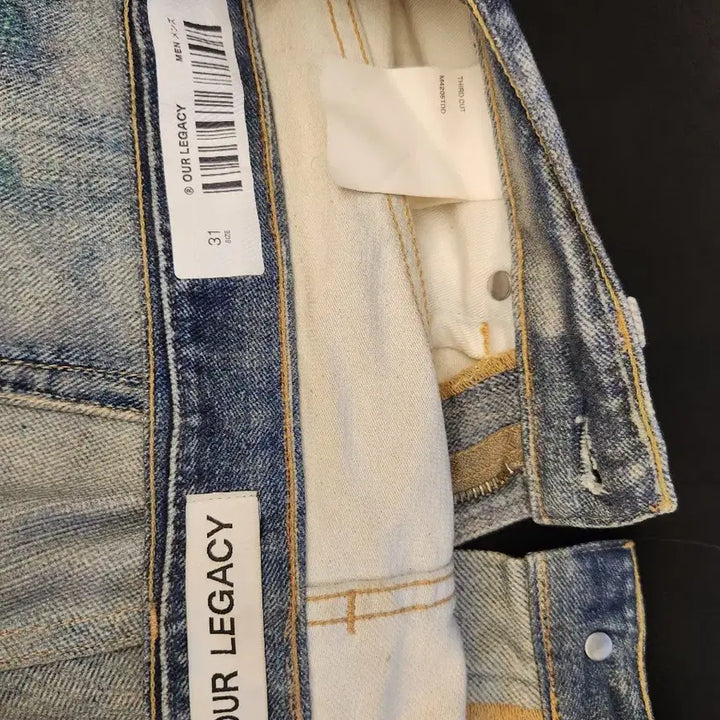 [SOLD OUT] 아워레가시 써드컷 디지털 데님 프린트