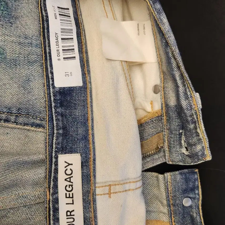[SOLD OUT] 아워레가시 써드컷 디지털 데님 프린트