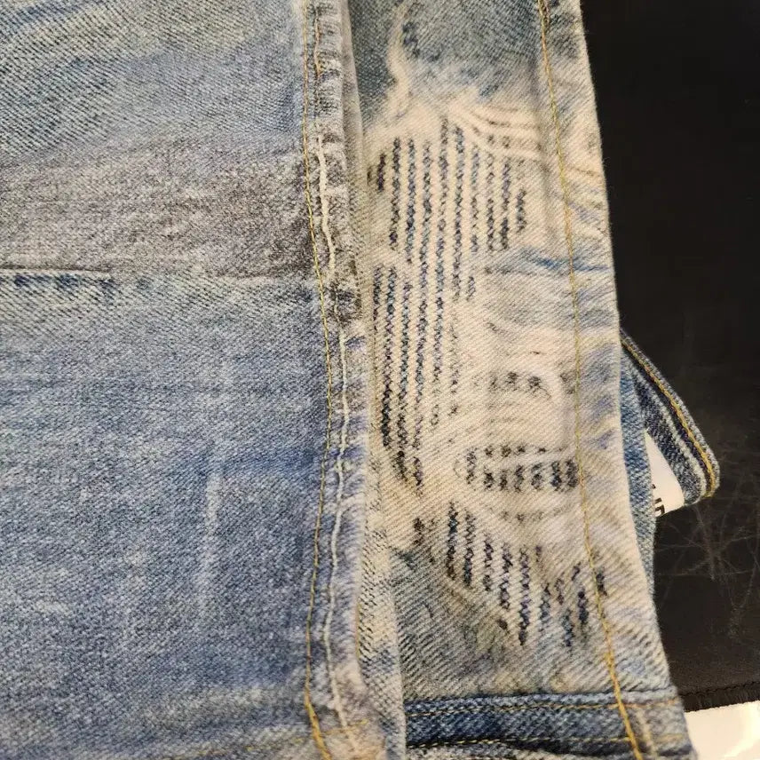 [SOLD OUT] 아워레가시 써드컷 디지털 데님 프린트