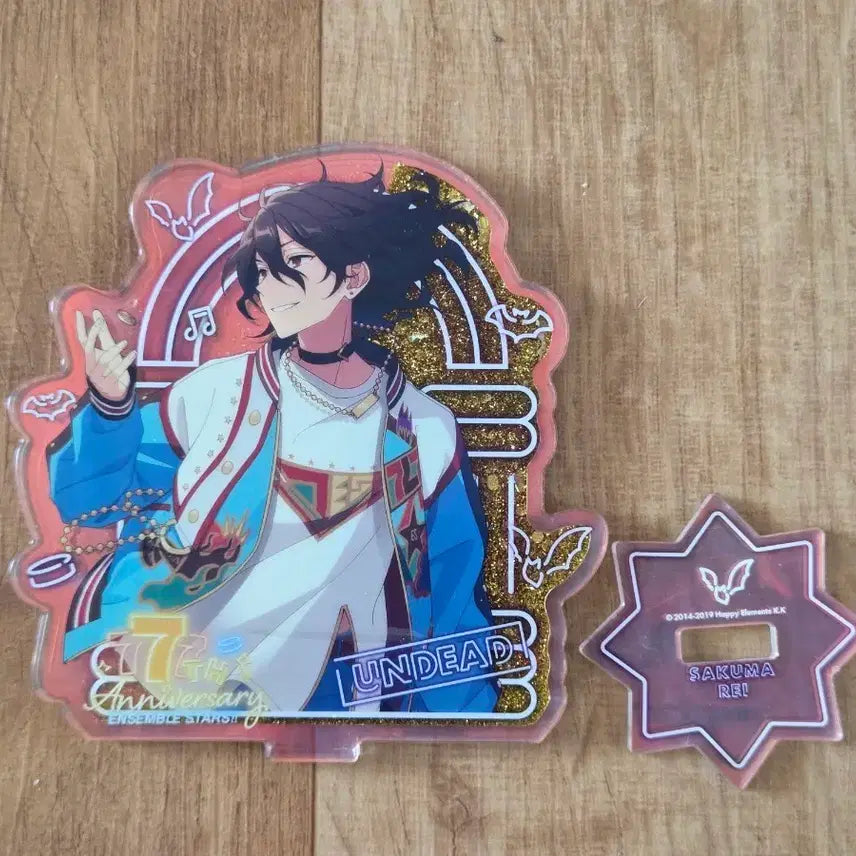 [BUNJANG] Ensemble Stars Rei 7th Anniversary Neon Panel Acrylic Stand / 앙스타 레이 7주년 네온 판넬 유사 아크릴스탠드