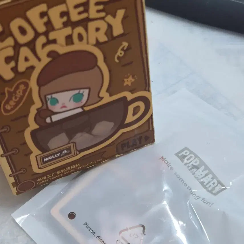 [BUNJANG] Pop Mart ZIGO Pop Bean Coffee Factory Series Magnet New / 팝마트 지거 팝핀커피공장시리즈 마그넷 새상품