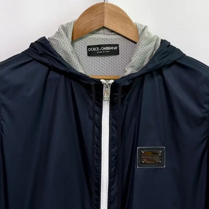 [BUNJANG] Dolce &amp; Gabbana Gym Collection Navy Hooded Zip-Up Jacket (Size 46) / 돌체앤가바나 네이비 후드 집업 자켓 (46 / 여성 66 가능)
