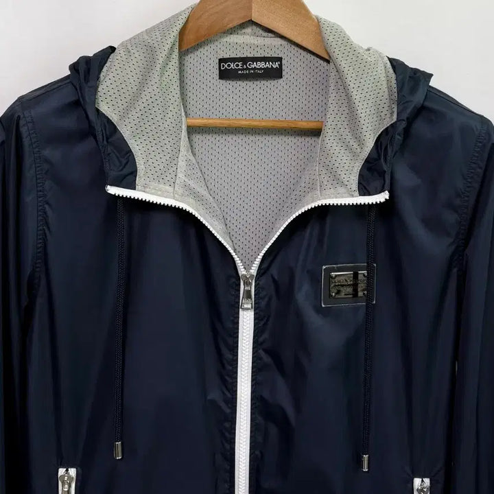 [BUNJANG] Dolce &amp; Gabbana Gym Collection Navy Hooded Zip-Up Jacket (Size 46) / 돌체앤가바나 네이비 후드 집업 자켓 (46 / 여성 66 가능)
