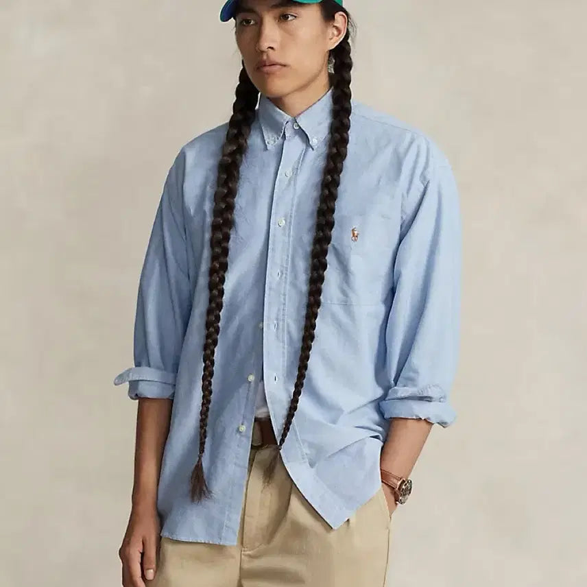 [BUNJANG] Polo Ralph Lauren Big Shirt / 폴로 랄프로렌 빅 셔츠 새상품