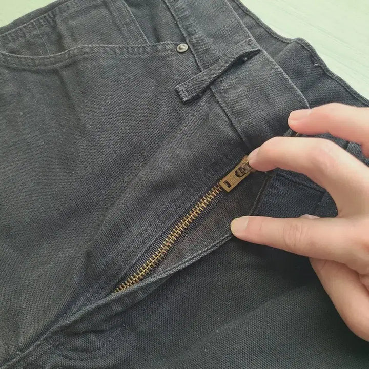 [BUNJANG] Carhartt B136 Double Knee Black Jeans / [30*30] 칼하트 b136 blk 블랙 더블니