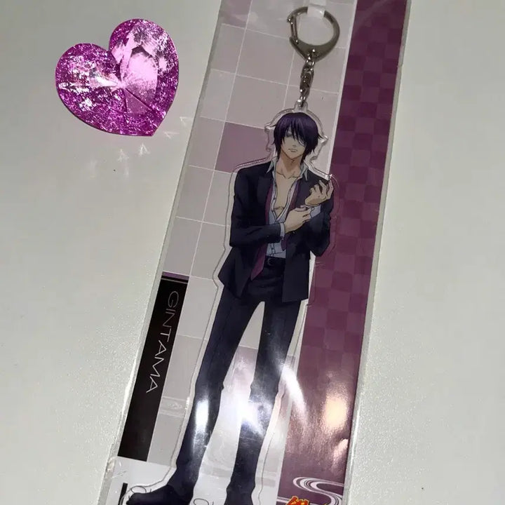 [BUNJANG] Gintama Takasugi Suit Acrylic Keyring / 은혼 타카스기 수트 정장 아크릴 키링 미개봉