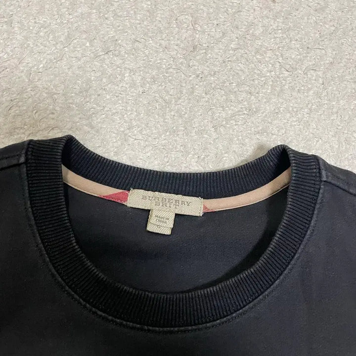 [BUNJANG] Burberry Black Logo Sweatshirt L / 버버리 블랙 로고 맨투맨 티셔츠 L