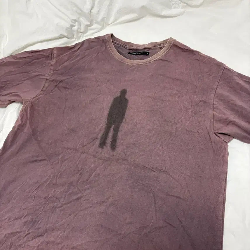 [BUNJANG] HAECHINGROOM Ghost Tee Washed Purple / [3] 해칭룸 고스트티 워시드 퍼플