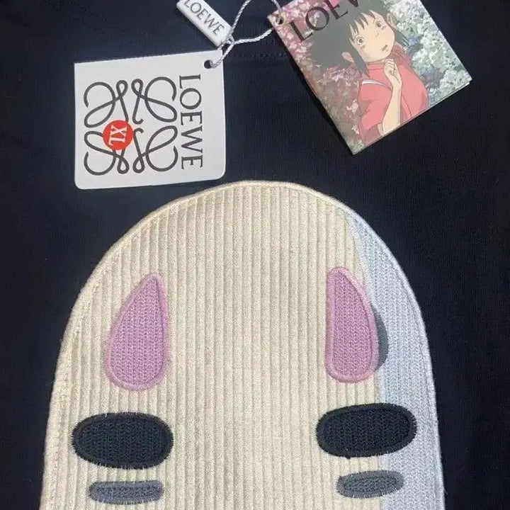 [BUNJANG] Loewe Studio Ghibli Black T-shirt / 로에베 가오나시 블랙 반팔 티셔츠 사이즈 L 오버핏  무료배송