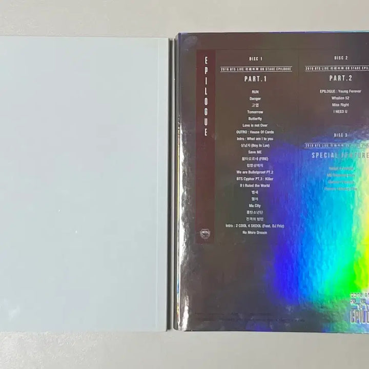 [BUNJANG] BTS 2016 화양연화 On Stage: Epilogue DVD (RM Photocard) / 방탄소년단 2016 화양연화 에필로그 DVD 풀셋 (포카 RM)