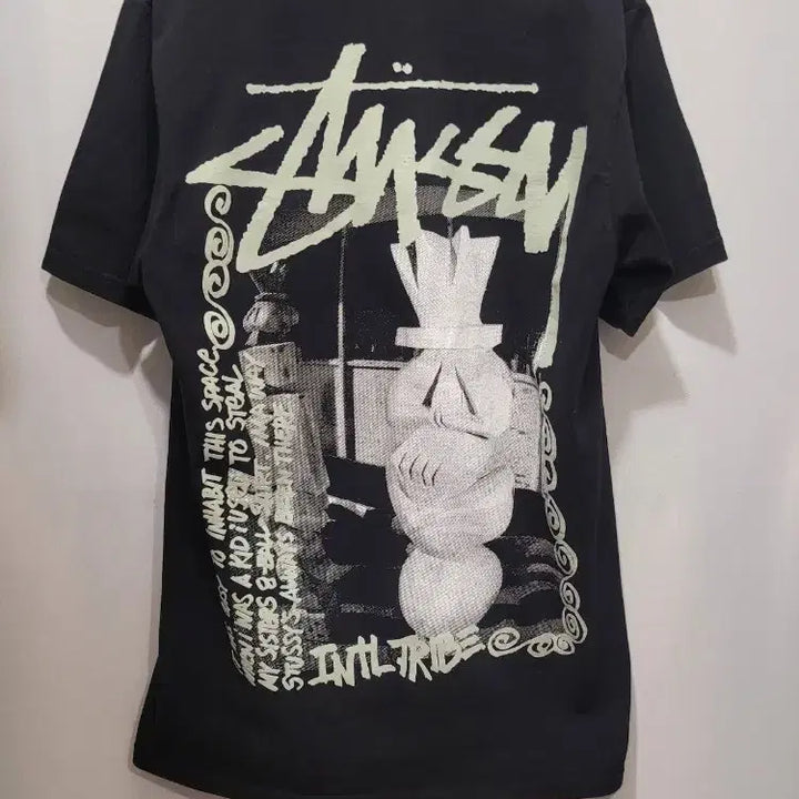 [BUNJANG] Stussy Black T-Shirt / 스투시 블랙 반팔 티셔츠