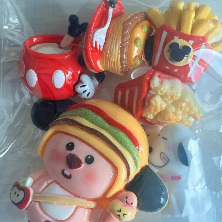 [BUNJANG] Disney Land Food Jibbitz Set / 디즈니랜드 음식 지비츠 세트