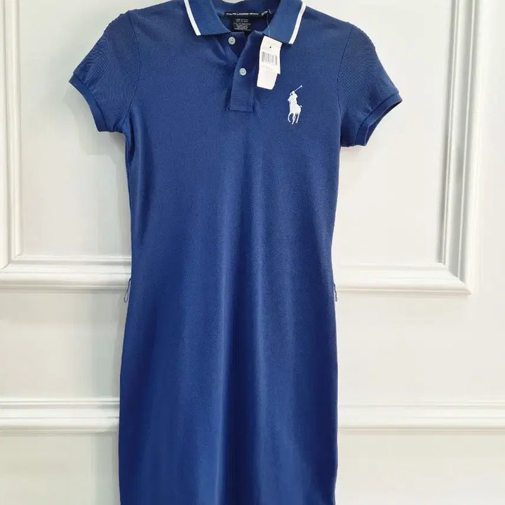 [BUNJANG] Polo Ralph Lauren Navy Pique Dress / 폴로 랄프로렌 네이비 피케 원피스