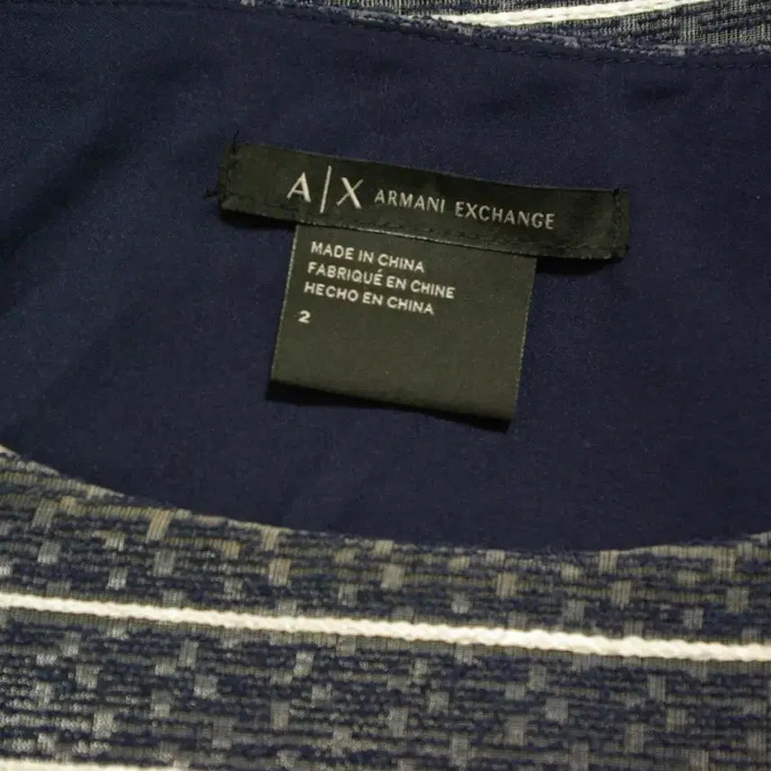 [BUNJANG] Armani Exchange Fit &amp; Flare Dress / 아르마니익스체인치 핏앤플레어 원피스 85