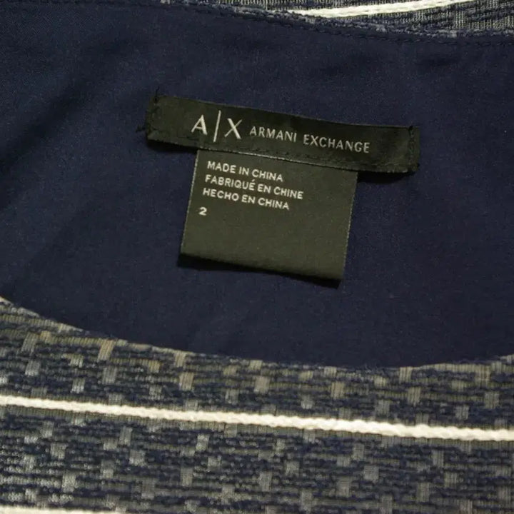[BUNJANG] Armani Exchange Fit &amp; Flare Dress / 아르마니익스체인치 핏앤플레어 원피스 85