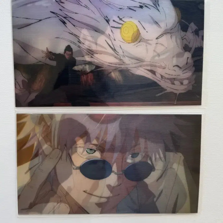 [BUNJANG] Jujutsu Kaisen Gojo Geto Lenticular Postcard Bundle Set / 주술회전 회옥 고죠게토 지류 렌티큘러 엽서(일괄