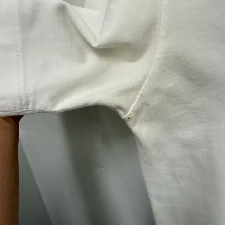 [BUNJANG] Valentino VLTN Logo Print T-Shirt White / 발렌티노 VLTN 로고 프린트 티셔츠 화이트
