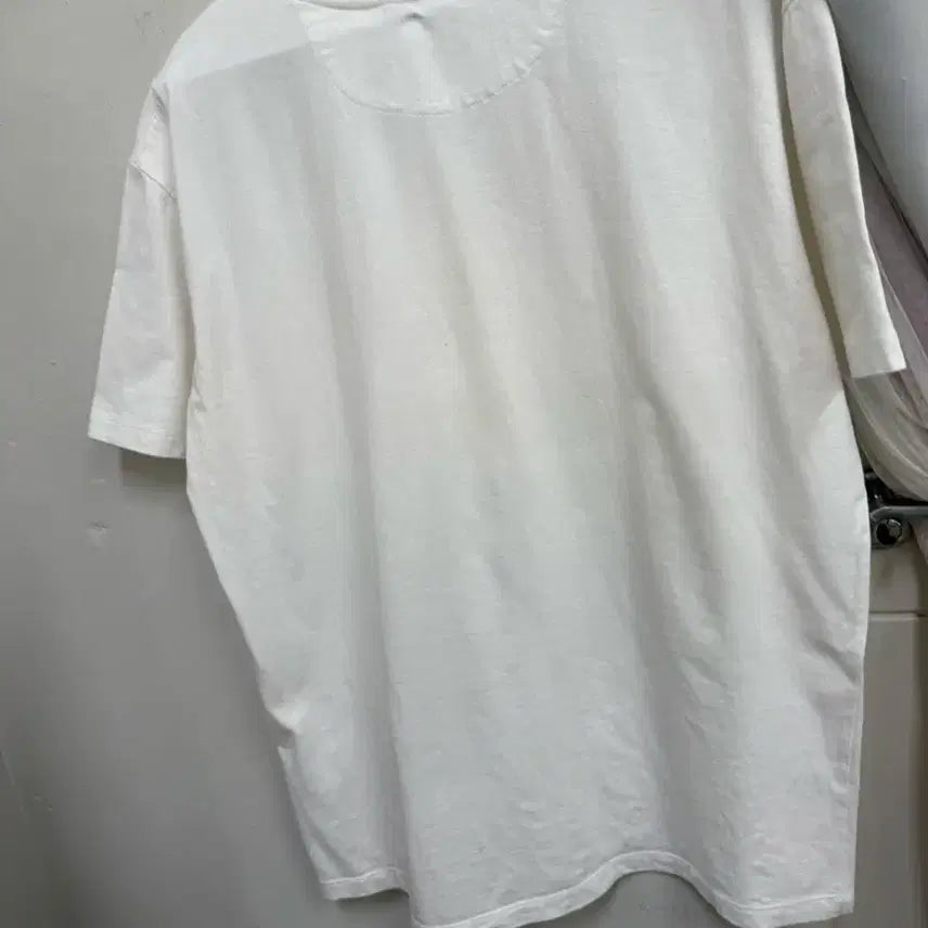 [BUNJANG] Valentino VLTN Logo Print T-Shirt White / 발렌티노 VLTN 로고 프린트 티셔츠 화이트