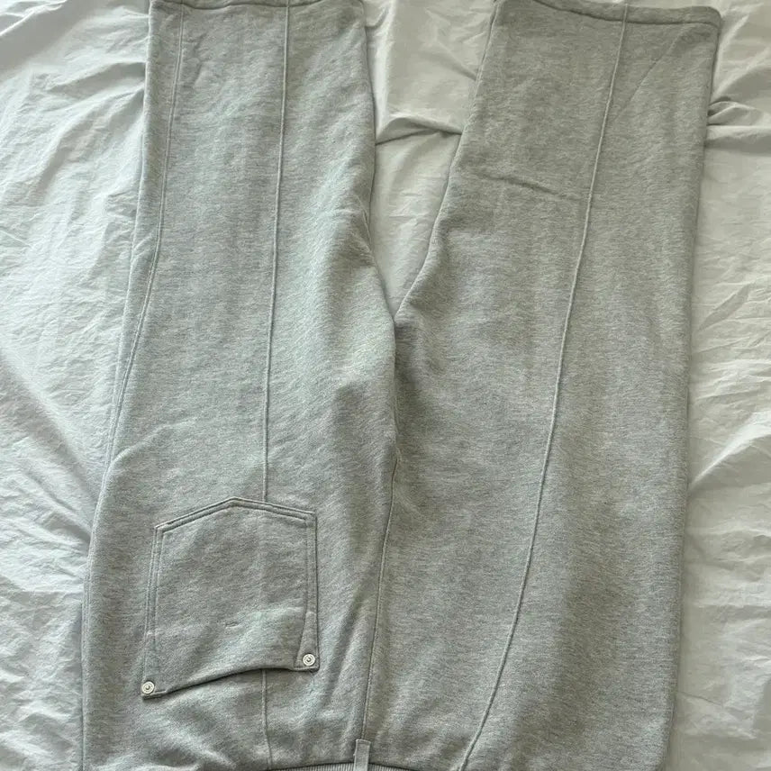 [BUNJANG] Setter Theo Cotton Bending Sweatpants Melange Gray L / 세터 테오 코튼 밴딩 스웨트팬츠 멜란지그레이 L