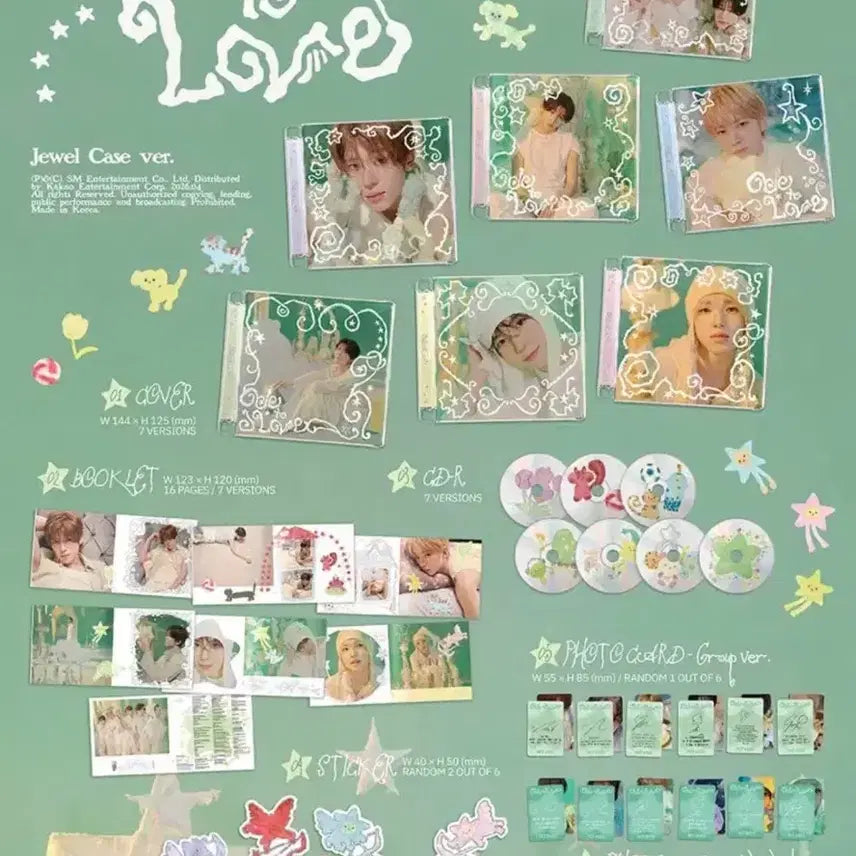 [BUNJANG] NCT WISH Ode to Love Unsealed Album / nctwish 엔시티위시 ode to love 오드투러브 미개봉 앨범 양