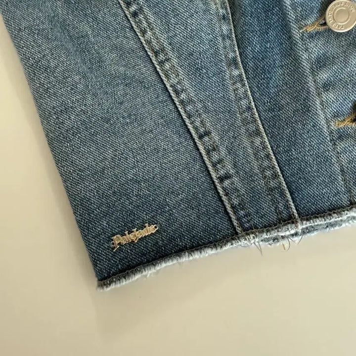 [BUNJANG] Pale Jade Denim Tube Top / 새상품) 페일제이드 데님 튜브탑 1사이즈