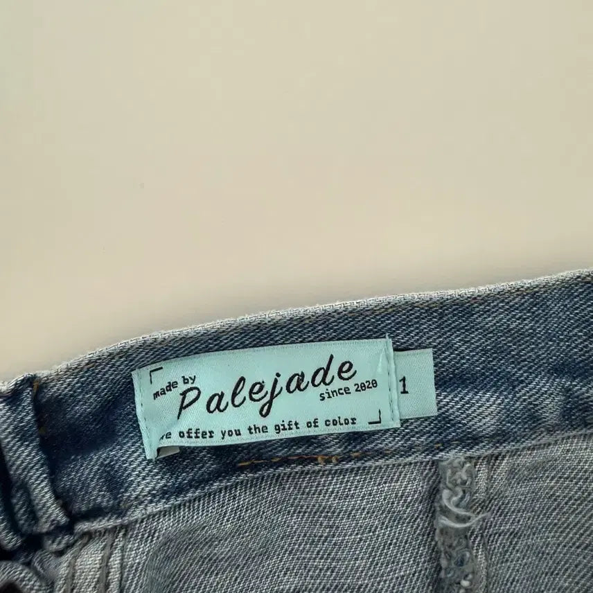 [BUNJANG] Pale Jade Denim Tube Top / 새상품) 페일제이드 데님 튜브탑 1사이즈