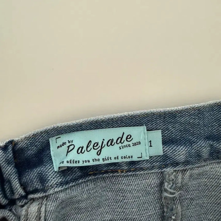 [BUNJANG] Pale Jade Denim Tube Top / 새상품) 페일제이드 데님 튜브탑 1사이즈