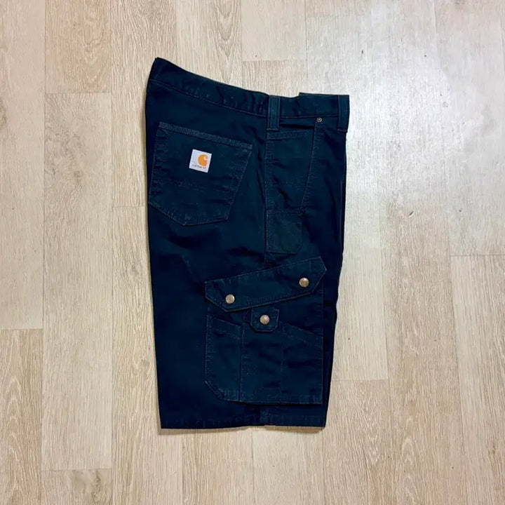 [SOLD OUT] 칼하트 립스탑 워크 카고 반바지 30인치 B357-BLK