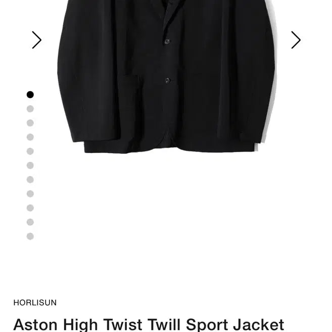 [BUNJANG] Horlisun Aston Blazer Black M Jacket / 홀리선 aston 블레이저 블랙 m 자켓 블레이져 horlisun