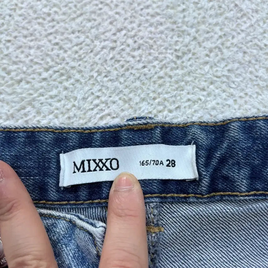 [BUNJANG] Miso Fit-Tensional Denim Bootcut Pants / 28 미쏘 핏텐셜 데님 부츠컷 팬츠 0424E