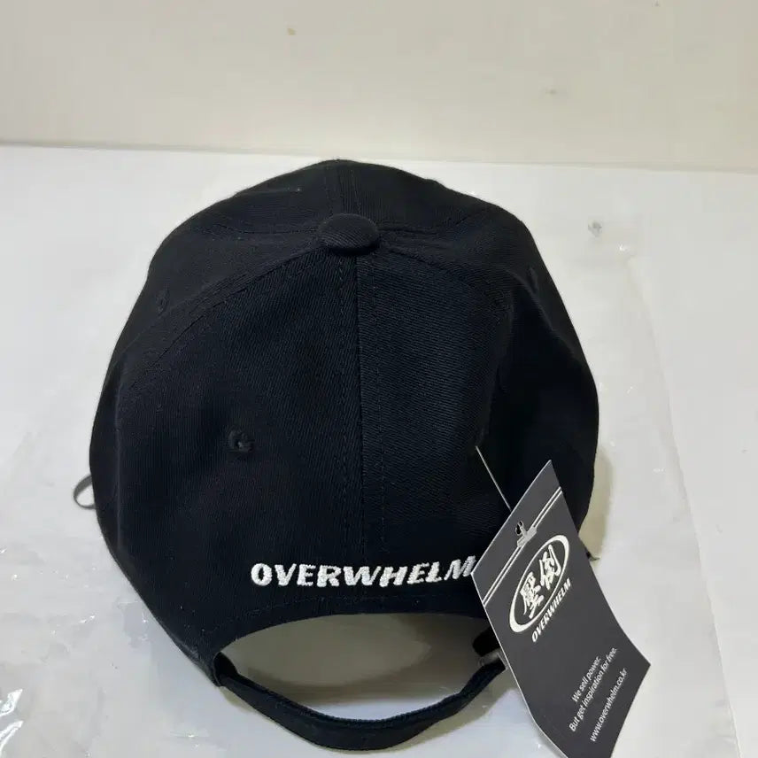 [BUNJANG] OVERWHELM Gundamforce Black Ball Cap / OVERWHELM 볼캡 블랙 gundamforce 압도 새상품