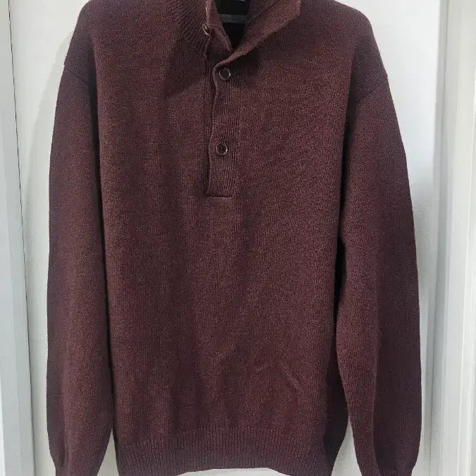 [BUNJANG] Auralee Button Detail Turtleneck Knit Sweater / (국내정품)오라리 단추 터틀넥 니트~울,캐시미어혼방
