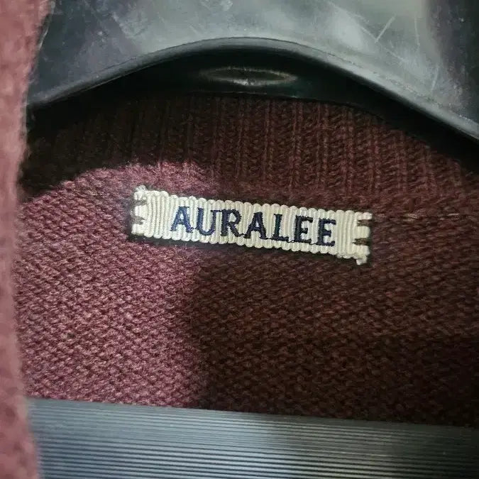 [BUNJANG] Auralee Button Detail Turtleneck Knit Sweater / (국내정품)오라리 단추 터틀넥 니트~울,캐시미어혼방