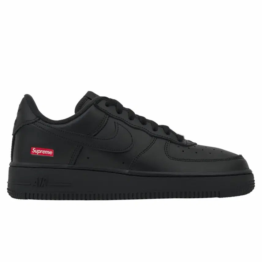 [BUNJANG] Nike Supreme Air Force 1 Low Black Sneakers / 나이키 x 슈프림 에어포스 1 로우 블랙