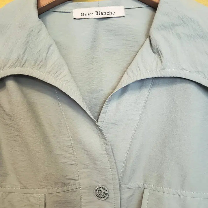 [BUNJANG] Maison Blanche Mint Pocket Shirt 85S / 메종블랑쉬 민트 셔츠 24년상품 85S