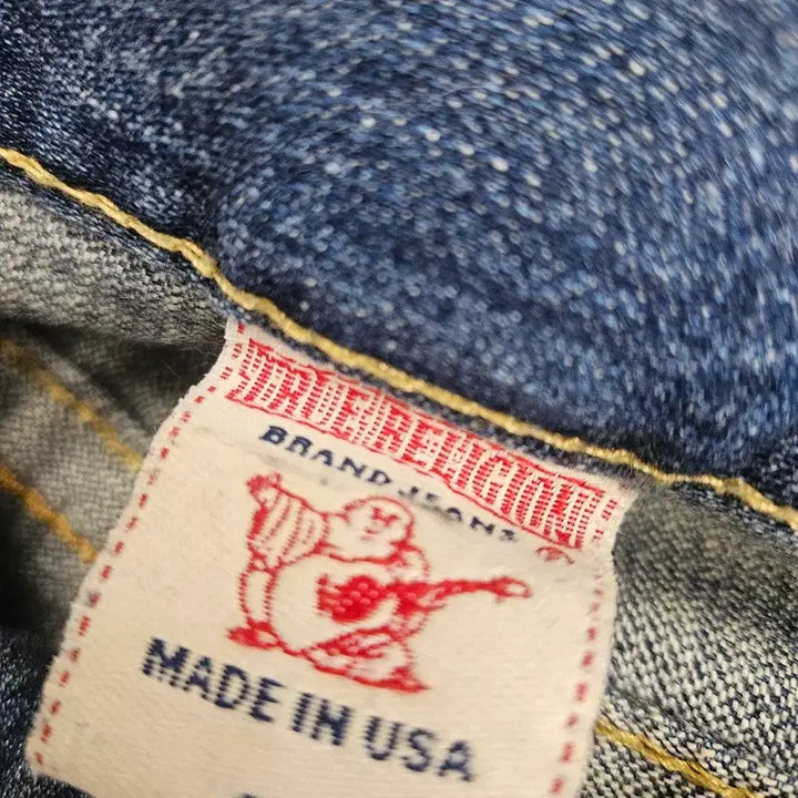 [BUNJANG] True Religion Washed Denim Jeans / 트루릴리전 데님 청바지 워싱진