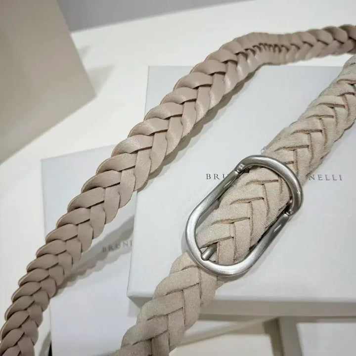 [SOLD OUT] 브루넬로 쿠치넬리 수공예 벨트 100 폭 3.0cm남녀 공용