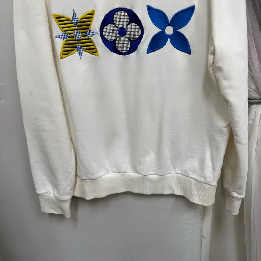 [BUNJANG] Louis Vuitton Flower Monogram Sweatshirt / 루이비통 플라워 모노그램 맨투맨