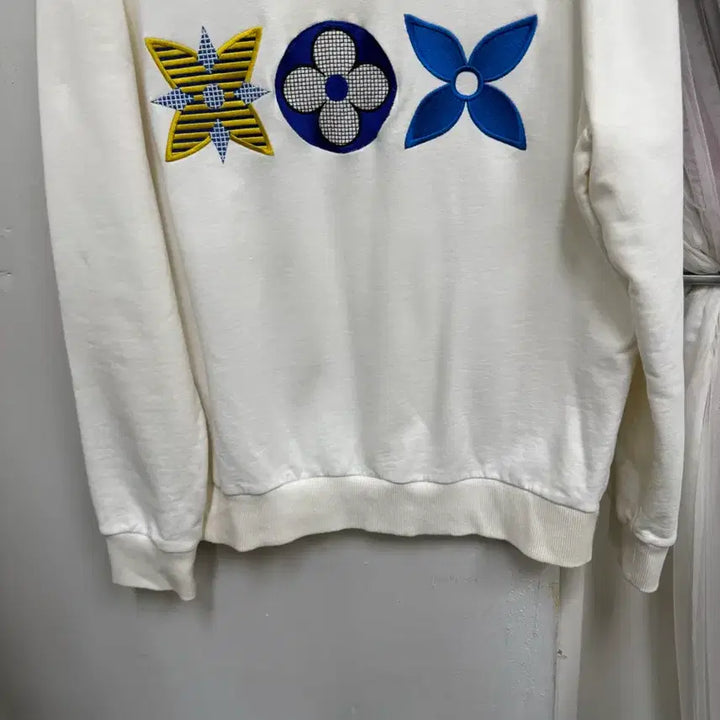 [BUNJANG] Louis Vuitton Flower Monogram Sweatshirt / 루이비통 플라워 모노그램 맨투맨