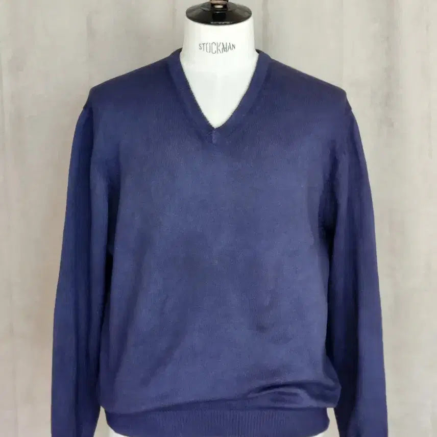 [BUNJANG] Brooks Brothers Vintage Cotton V-Neck Sweater / 90s 빈티지 Brooks Brothers 브룩스브라더스 코튼 브이넥