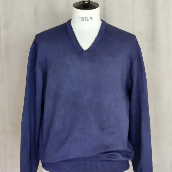 [BUNJANG] Brooks Brothers Vintage Cotton V-Neck Sweater / 90s 빈티지 Brooks Brothers 브룩스브라더스 코튼 브이넥