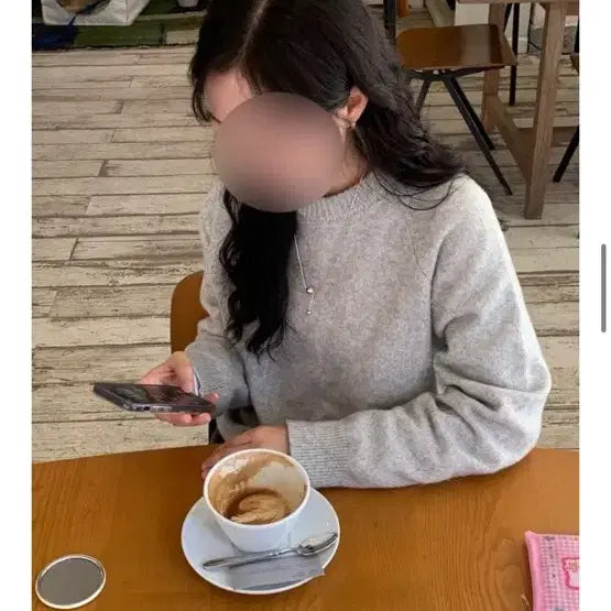 [SOLD OUT] 토마스모어 램스울 라운드 니트