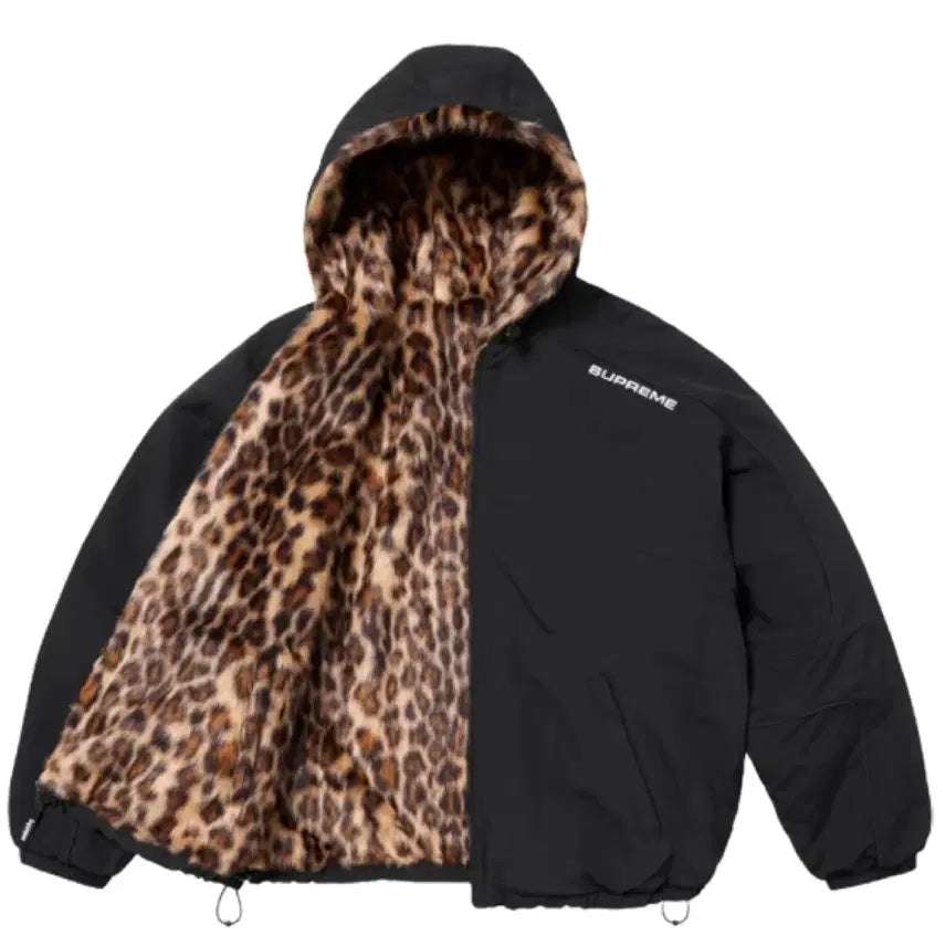 [SOLD OUT] [L] 슈프림 포우 퍼 리버시블 후드 트랙 자켓 - 25SS