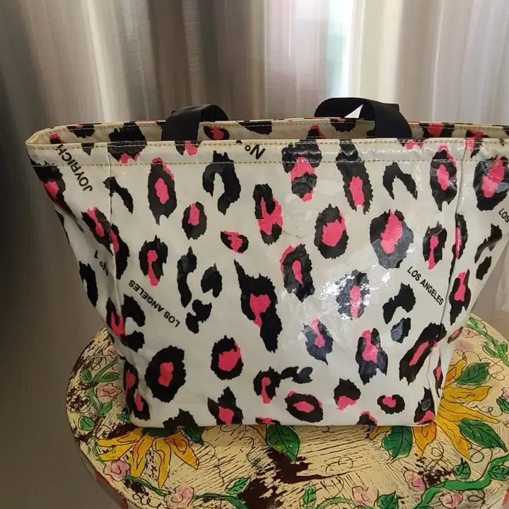 [BUNJANG] LeSportsac x Joyrich Leopard Tote Bag / 레스포삭 X 조이리치 레오파드 토트백