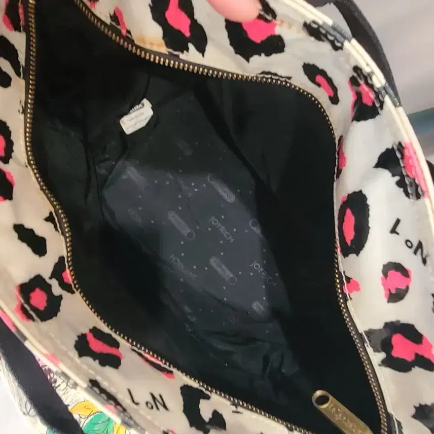 [BUNJANG] LeSportsac x Joyrich Leopard Tote Bag / 레스포삭 X 조이리치 레오파드 토트백