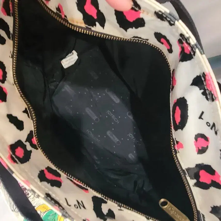 [BUNJANG] LeSportsac x Joyrich Leopard Tote Bag / 레스포삭 X 조이리치 레오파드 토트백