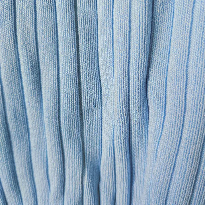 [BUNJANG] Pastel Blue Knit Cardigan / 파스텔블루 니트 가디건