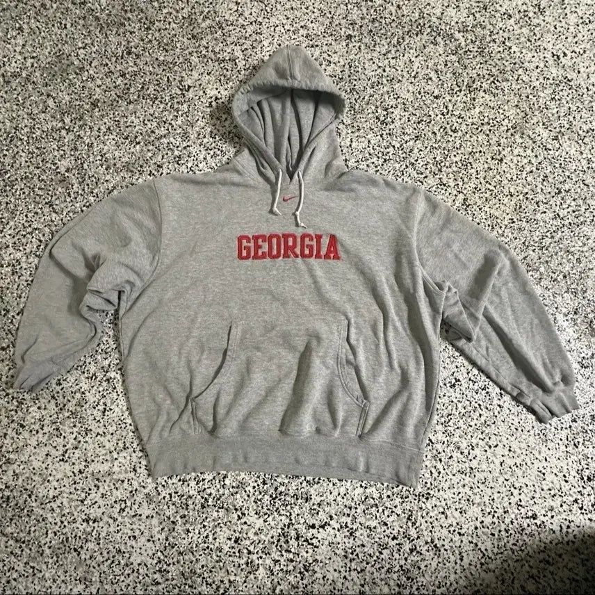 [BUNJANG] Nike Georgia Vintage Hoodie (XXL) / 90s 00s 나이키 팀 조지아 빈티지 후드 xxl