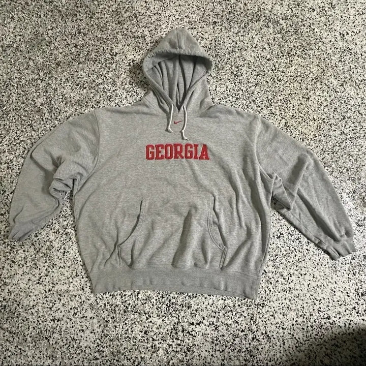 [BUNJANG] Nike Georgia Vintage Hoodie (XXL) / 90s 00s 나이키 팀 조지아 빈티지 후드 xxl