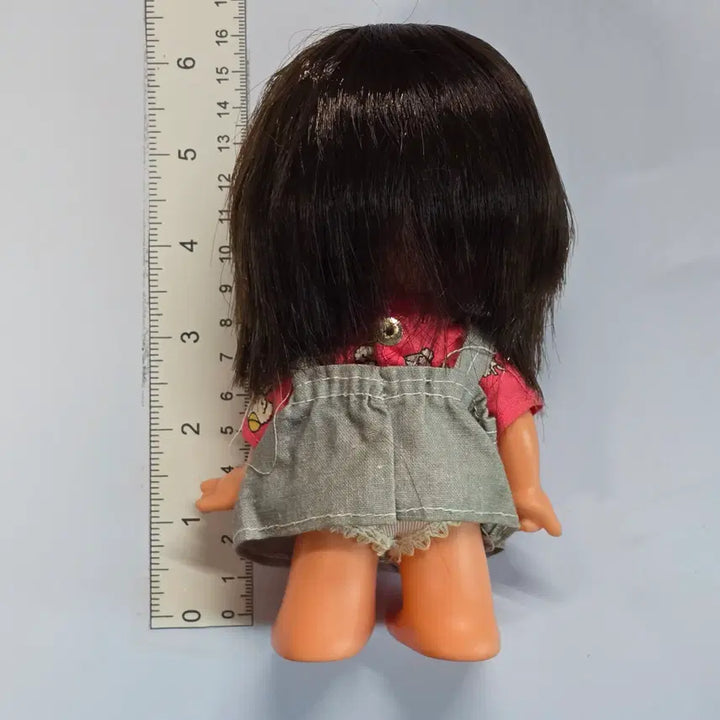 [BUNJANG] Sekiguchi Midori Vintage Japanese Doll Pink Dog Pattern Shirt / 세키구치 미도리 빈티지 일본 인형 핑크 강아지 패턴 셔츠